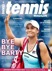 Titelbild der Ausgabe 50/2022 von tennisMAGAZIN. Diese Zeitschrift und viele weitere Sportmagazine als Abo oder epaper bei United Kiosk online kaufen.