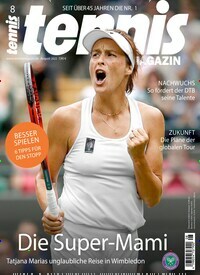 Titelbild der Ausgabe 80/2022 von tennisMAGAZIN. Diese Zeitschrift und viele weitere Sportmagazine als Abo oder epaper bei United Kiosk online kaufen.
