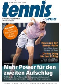 Titelbild der Ausgabe 2/2026 von tennisSPORT. Diese Zeitschrift und viele weitere Sportmagazine als Abo oder epaper bei United Kiosk online kaufen.