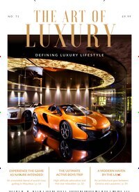 Titelbild der Ausgabe 4/2025 von The Art of Luxury. Diese Zeitschrift und viele weitere Wirtschaftsmagazine und Politikmagazine als Abo oder epaper bei United Kiosk online kaufen.
