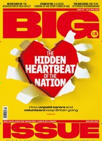 Titelbild der Ausgabe 14/2026 von The Big Issue. Diese Zeitschrift und viele weitere Wirtschaftsmagazine und Politikmagazine als Abo oder epaper bei United Kiosk online kaufen.