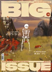 Titelbild der Ausgabe 43/2026 von The Big Issue. Diese Zeitschrift und viele weitere Wirtschaftsmagazine und Politikmagazine als Abo oder epaper bei United Kiosk online kaufen.