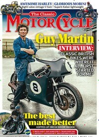 Titelbild der Ausgabe 5/2024 von The classic Motorcycle. Diese Zeitschrift und viele weitere Automagazine und Motorradzeitschriften als Abo oder epaper bei United Kiosk online kaufen.