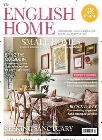 Titelbild der Ausgabe 3/2026 von The English Home. Diese Zeitschrift und viele weitere Gartenzeitschriften und Wohnzeitschriften als Abo oder epaper bei United Kiosk online kaufen.