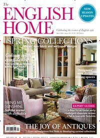 Titelbild der Ausgabe 4/2026 von The English Home. Diese Zeitschrift und viele weitere Gartenzeitschriften und Wohnzeitschriften als Abo oder epaper bei United Kiosk online kaufen.