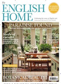 Titelbild der Ausgabe 6/2026 von The English Home. Diese Zeitschrift und viele weitere Gartenzeitschriften und Wohnzeitschriften als Abo oder epaper bei United Kiosk online kaufen.