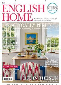 Titelbild der Ausgabe 7/2025 von The English Home. Diese Zeitschrift und viele weitere Gartenzeitschriften und Wohnzeitschriften als Abo oder epaper bei United Kiosk online kaufen.