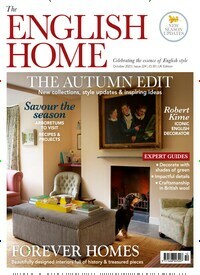 Titelbild der Ausgabe 10/2023 von The English Home. Diese Zeitschrift und viele weitere Gartenzeitschriften und Wohnzeitschriften als Abo oder epaper bei United Kiosk online kaufen.