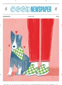 Titelbild der Ausgabe 76/2025 von The Goodnewspaper. Diese Zeitschrift und viele weitere Wirtschaftsmagazine und Politikmagazine als Abo oder epaper bei United Kiosk online kaufen.
