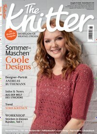 Titelbild der Ausgabe 76/2025 von The Knitter. Diese Zeitschrift und viele weitere Modemagazine und DIY-Magazine als Abo oder epaper bei United Kiosk online kaufen.