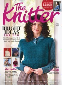 Titelbild der Ausgabe 1/2026 von The Knitter UK. Diese Zeitschrift und viele weitere Modemagazine und DIY-Magazine als Abo oder epaper bei United Kiosk online kaufen.
