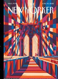 Titelbild der Ausgabe 23/2025 von The New Yorker. Diese Zeitschrift und viele weitere Lifestylemagazine und Peoplemagazine als Abo oder epaper bei United Kiosk online kaufen.