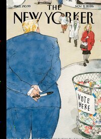 Titelbild der Ausgabe 39/2026 von The New Yorker. Diese Zeitschrift und viele weitere Lifestylemagazine und Peoplemagazine als Abo oder epaper bei United Kiosk online kaufen.