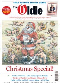 Titelbild der Ausgabe 1/2026 von The Oldie. Diese Zeitschrift und viele weitere Reisemagazine, Freizeitmagazine und Wissensmagazine als Abo oder epaper bei United Kiosk online kaufen.