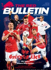 Titelbild der Ausgabe 3/2026 von The Red Bulletin - Österreich. Diese Zeitschrift und viele weitere Lifestylemagazine und Peoplemagazine als Abo oder epaper bei United Kiosk online kaufen.