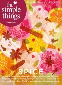 Titelbild der Ausgabe 11/2025 von The simple Things. Diese Zeitschrift und viele weitere Gartenzeitschriften und Wohnzeitschriften als Abo oder epaper bei United Kiosk online kaufen.
