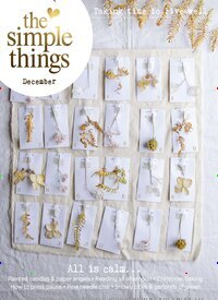Titelbild der Ausgabe 12/2025 von The simple Things. Diese Zeitschrift und viele weitere Gartenzeitschriften und Wohnzeitschriften als Abo oder epaper bei United Kiosk online kaufen.