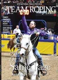 Titelbild der Ausgabe 3/2026 von The Team Roping Journal. Diese Zeitschrift und viele weitere Sportmagazine als Abo oder epaper bei United Kiosk online kaufen.