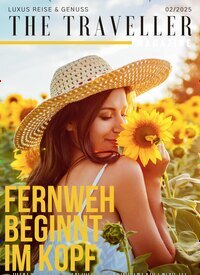 Titelbild der Ausgabe 2/2025 von The Traveller. Diese Zeitschrift und viele weitere Reisemagazine, Freizeitmagazine und Wissensmagazine als Abo oder epaper bei United Kiosk online kaufen.