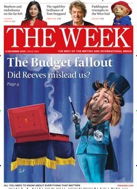Titelbild der Ausgabe 48/2025 von The Week. Diese Zeitschrift und viele weitere Wirtschaftsmagazine und Politikmagazine als Abo oder epaper bei United Kiosk online kaufen.