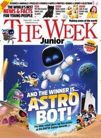 Titelbild der Ausgabe 15/2025 von The Week Junior UK. Diese Zeitschrift und viele weitere Jugendzeitschriften und Kinderzeitschriften als Abo oder epaper bei United Kiosk online kaufen.