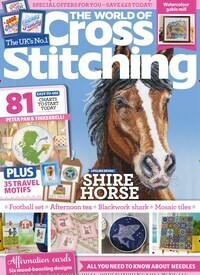 Titelbild der Ausgabe 7/2023 von The World of Cross Stitching. Diese Zeitschrift und viele weitere Modemagazine und DIY-Magazine als Abo oder epaper bei United Kiosk online kaufen.