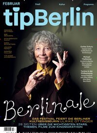 Titelbild der Ausgabe 2/2026 von tip Berlin. Diese Zeitschrift und viele weitere Lifestylemagazine und Peoplemagazine als Abo oder epaper bei United Kiosk online kaufen.