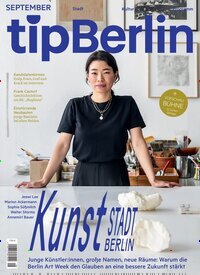 Titelbild der Ausgabe 9/2026 von tip Berlin. Diese Zeitschrift und viele weitere Lifestylemagazine und Peoplemagazine als Abo oder epaper bei United Kiosk online kaufen.
