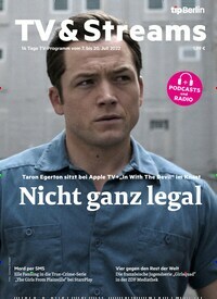 Titelbild der Ausgabe 14/2022 von tip Berlin TV & Streams. Diese Zeitschrift und viele weitere Programmzeitschriften als Abo oder epaper bei United Kiosk online kaufen.