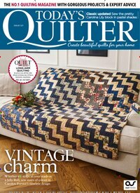 Titelbild der Ausgabe 5/2025 von Todays Quilter. Diese Zeitschrift und viele weitere Modemagazine und DIY-Magazine als Abo oder epaper bei United Kiosk online kaufen.