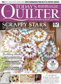 Titelbild der Ausgabe 101/2023 von Todays Quilter. Diese Zeitschrift und viele weitere Modemagazine und DIY-Magazine als Abo oder epaper bei United Kiosk online kaufen.
