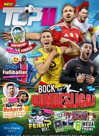Titelbild der Ausgabe 6/2026 von TOP 11. Diese Zeitschrift und viele weitere Jugendzeitschriften und Kinderzeitschriften als Abo oder epaper bei United Kiosk online kaufen.