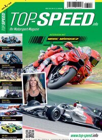 Titelbild der Ausgabe 3/2026 von Top Speed. Diese Zeitschrift und viele weitere Automagazine und Motorradzeitschriften als Abo oder epaper bei United Kiosk online kaufen.