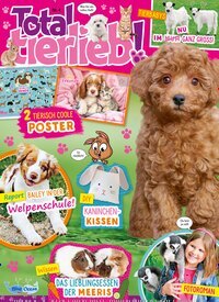 Titelbild der Ausgabe 4/2026 von Total tierlieb!. Diese Zeitschrift und viele weitere Jugendzeitschriften und Kinderzeitschriften als Abo oder epaper bei United Kiosk online kaufen.