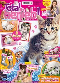 Titelbild der Ausgabe 9/2025 von Total tierlieb!. Diese Zeitschrift und viele weitere Jugendzeitschriften und Kinderzeitschriften als Abo oder epaper bei United Kiosk online kaufen.