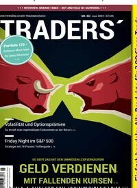 Titelbild der Ausgabe 6/2022 von Traders. Diese Zeitschrift und viele weitere Wirtschaftsmagazine und Politikmagazine als Abo oder epaper bei United Kiosk online kaufen.