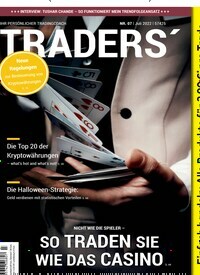 Titelbild der Ausgabe 7/2022 von Traders. Diese Zeitschrift und viele weitere Wirtschaftsmagazine und Politikmagazine als Abo oder epaper bei United Kiosk online kaufen.