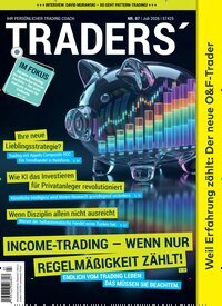 Titelbild der Ausgabe 7/2026 von Traders. Diese Zeitschrift und viele weitere Wirtschaftsmagazine und Politikmagazine als Abo oder epaper bei United Kiosk online kaufen.