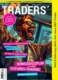 Titelbild der Ausgabe 8/2025 von Traders. Diese Zeitschrift und viele weitere Wirtschaftsmagazine und Politikmagazine als Abo oder epaper bei United Kiosk online kaufen.