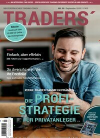 Titelbild der Ausgabe 9/2020 von Traders. Diese Zeitschrift und viele weitere Wirtschaftsmagazine und Politikmagazine als Abo oder epaper bei United Kiosk online kaufen.