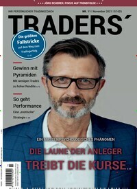 Titelbild der Ausgabe 11/2021 von Traders. Diese Zeitschrift und viele weitere Wirtschaftsmagazine und Politikmagazine als Abo oder epaper bei United Kiosk online kaufen.