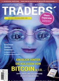 Titelbild der Ausgabe 12/2019 von Traders. Diese Zeitschrift und viele weitere Wirtschaftsmagazine und Politikmagazine als Abo oder epaper bei United Kiosk online kaufen.