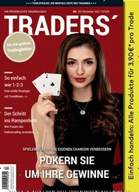 Titelbild der Ausgabe 12/2021 von Traders. Diese Zeitschrift und viele weitere Wirtschaftsmagazine und Politikmagazine als Abo oder epaper bei United Kiosk online kaufen.