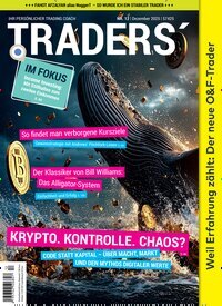 Titelbild der Ausgabe 12/2025 von Traders. Diese Zeitschrift und viele weitere Wirtschaftsmagazine und Politikmagazine als Abo oder epaper bei United Kiosk online kaufen.