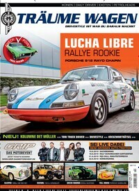 Titelbild der Ausgabe 4/2019 von Träume Wagen. Diese Zeitschrift und viele weitere Automagazine und Motorradzeitschriften als Abo oder epaper bei United Kiosk online kaufen.