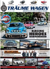 Titelbild der Ausgabe 6/2018 von Träume Wagen. Diese Zeitschrift und viele weitere Automagazine und Motorradzeitschriften als Abo oder epaper bei United Kiosk online kaufen.
