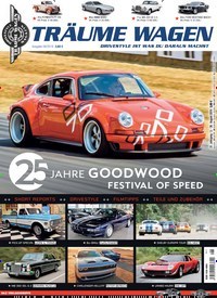 Titelbild der Ausgabe 8/2018 von Träume Wagen. Diese Zeitschrift und viele weitere Automagazine und Motorradzeitschriften als Abo oder epaper bei United Kiosk online kaufen.