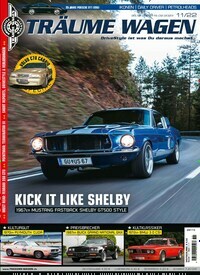 Titelbild der Ausgabe 11/2022 von Träume Wagen. Diese Zeitschrift und viele weitere Automagazine und Motorradzeitschriften als Abo oder epaper bei United Kiosk online kaufen.