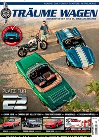 Titelbild der Ausgabe 12/2018 von Träume Wagen. Diese Zeitschrift und viele weitere Automagazine und Motorradzeitschriften als Abo oder epaper bei United Kiosk online kaufen.