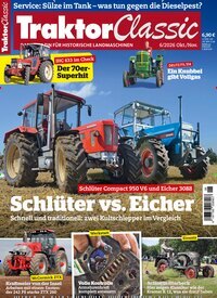 Titelbild der Ausgabe 6/2026 von Traktor Classic. Diese Zeitschrift und viele weitere Automagazine und Motorradzeitschriften als Abo oder epaper bei United Kiosk online kaufen.